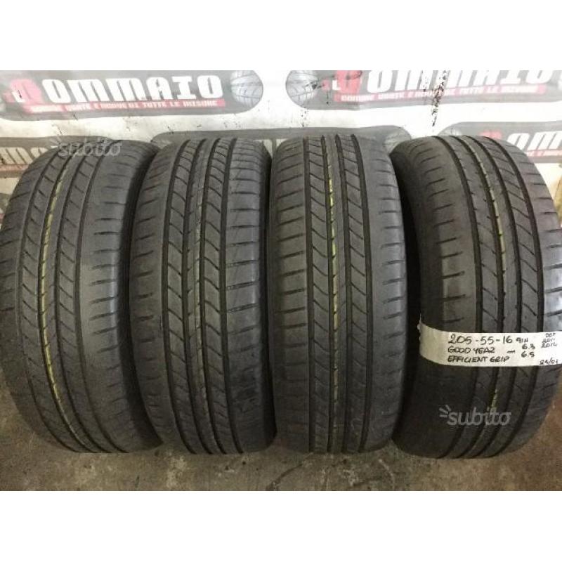 Gomme 205 55 16 goodyear pneumatici usati estivi