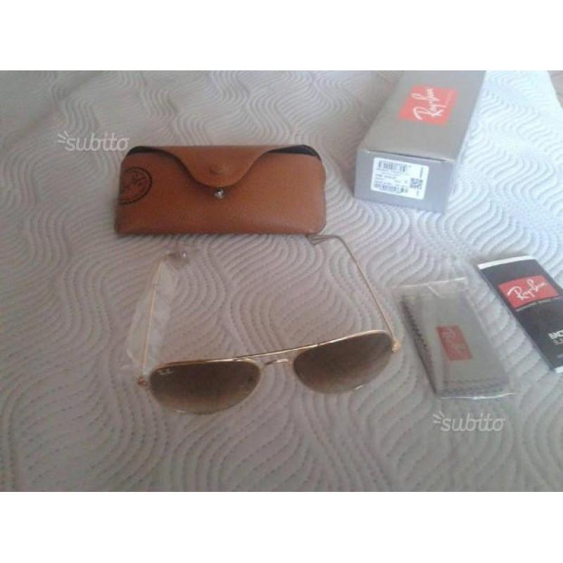 Occhiali Rayban Aviator Nuovi