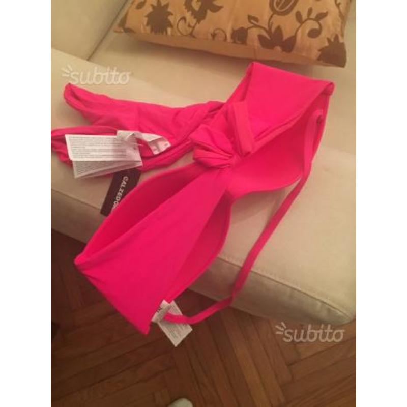 Completo costume Calzedonia mare fucsia