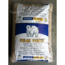 Pellet abete A1 euro 3.70 sacco 15 Kg