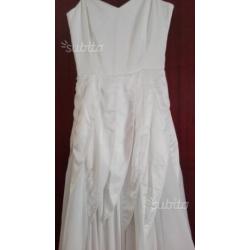 Abito da sposa bianco nuovo tg 42/44