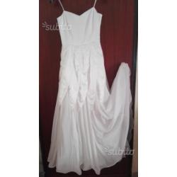 Abito da sposa bianco nuovo tg 42/44