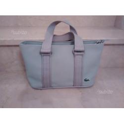 Borsa Lacoste azzurra