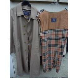 Burberry trench made in england