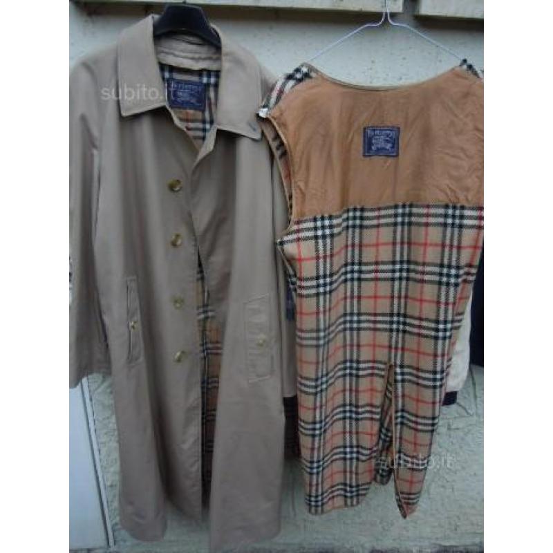 Burberry trench made in england