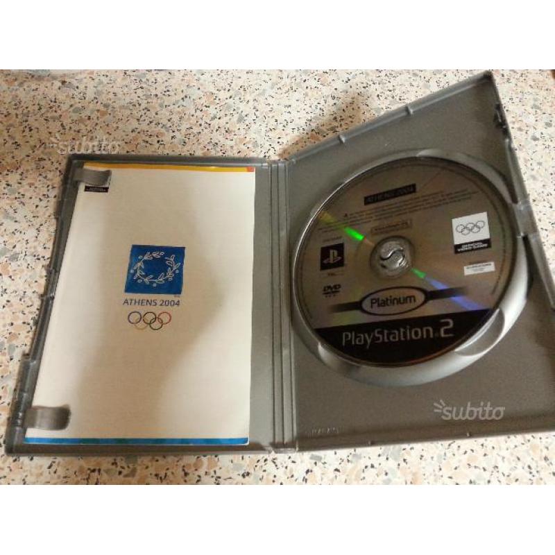 Videogioco athens 2004 per ps2