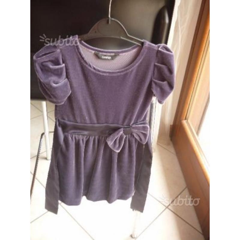 Vestito viola 86-92 cm (1-2 anni) mai usato