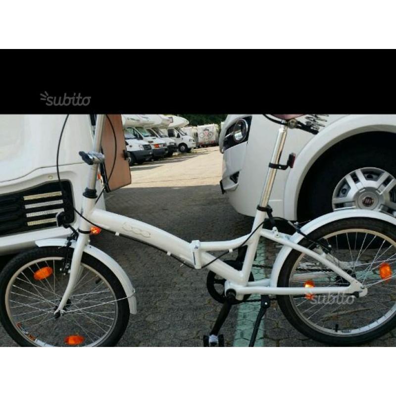 Bicicletta pieghevole fiat sella brooks