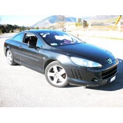 Peugeot 407 coupe 2.7hdi 204cv Extra Pelle Rosso