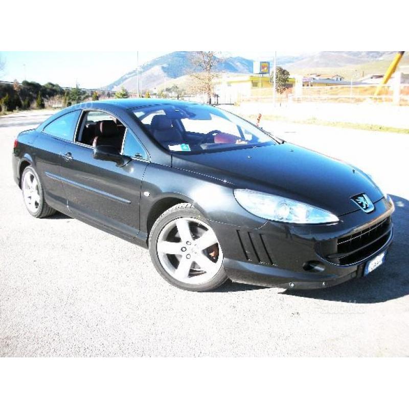 Peugeot 407 coupe 2.7hdi 204cv Extra Pelle Rosso