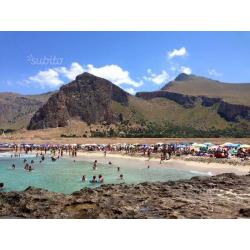 Villetta fronte spiaggia Macari a 2 km di S.Vito