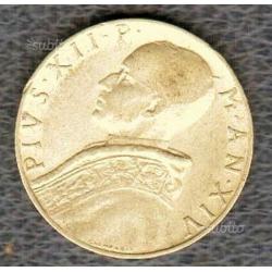 10 lire Vaticano 1952