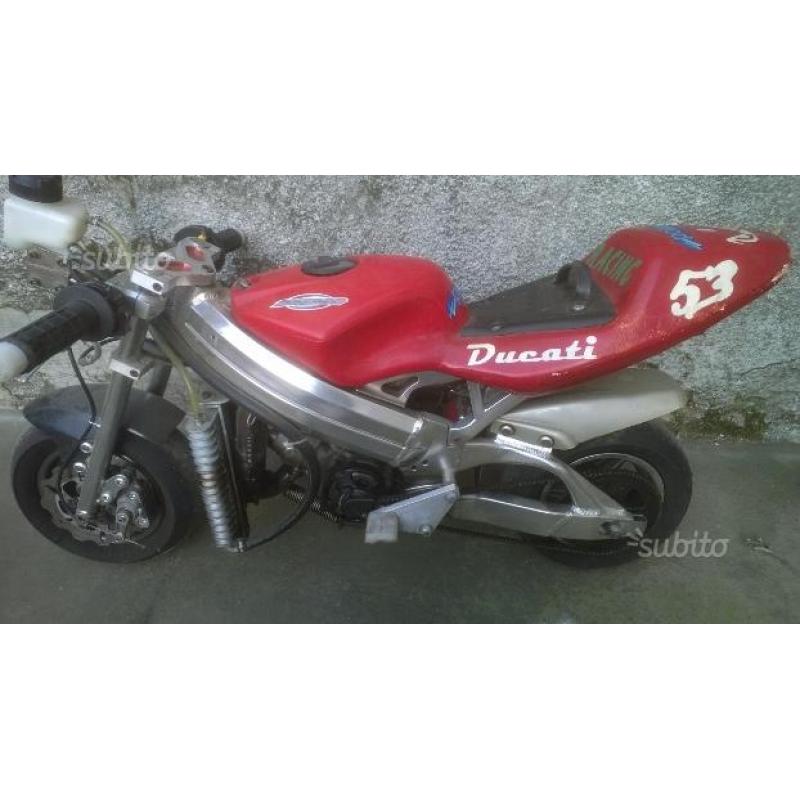 Minimoto raffreddata a liquido 50 cc