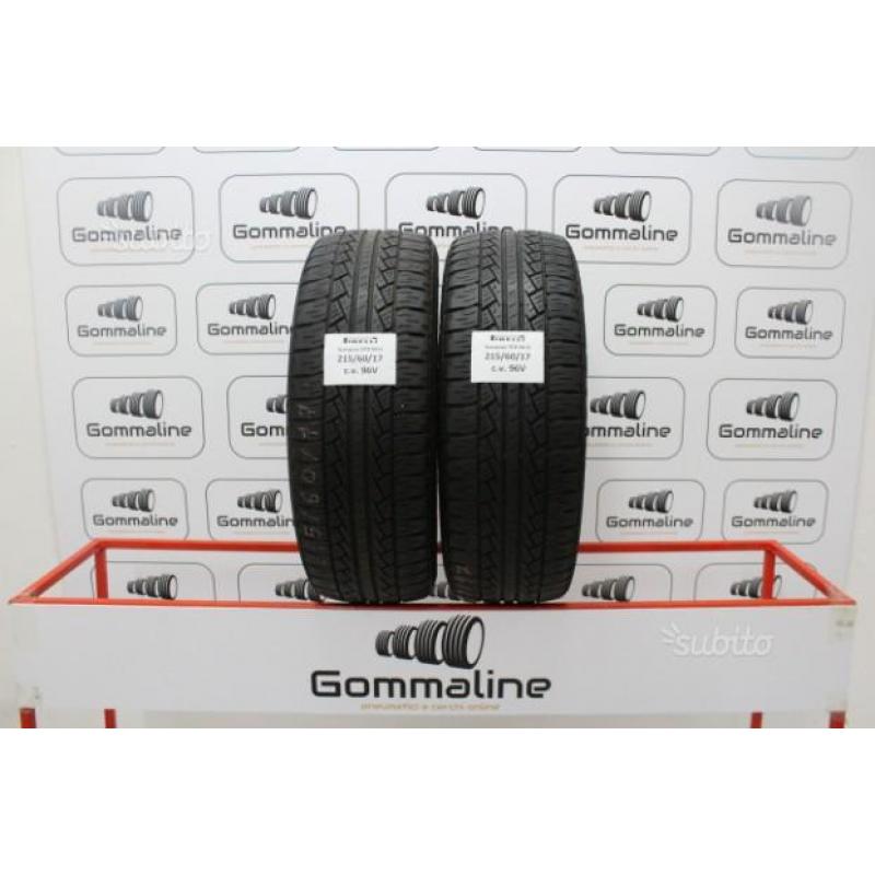 2 pneumatici pirelli termici 215 60 17