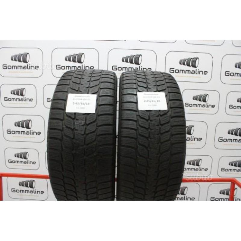 2 pneumatici bridgestone termici 245 45 18