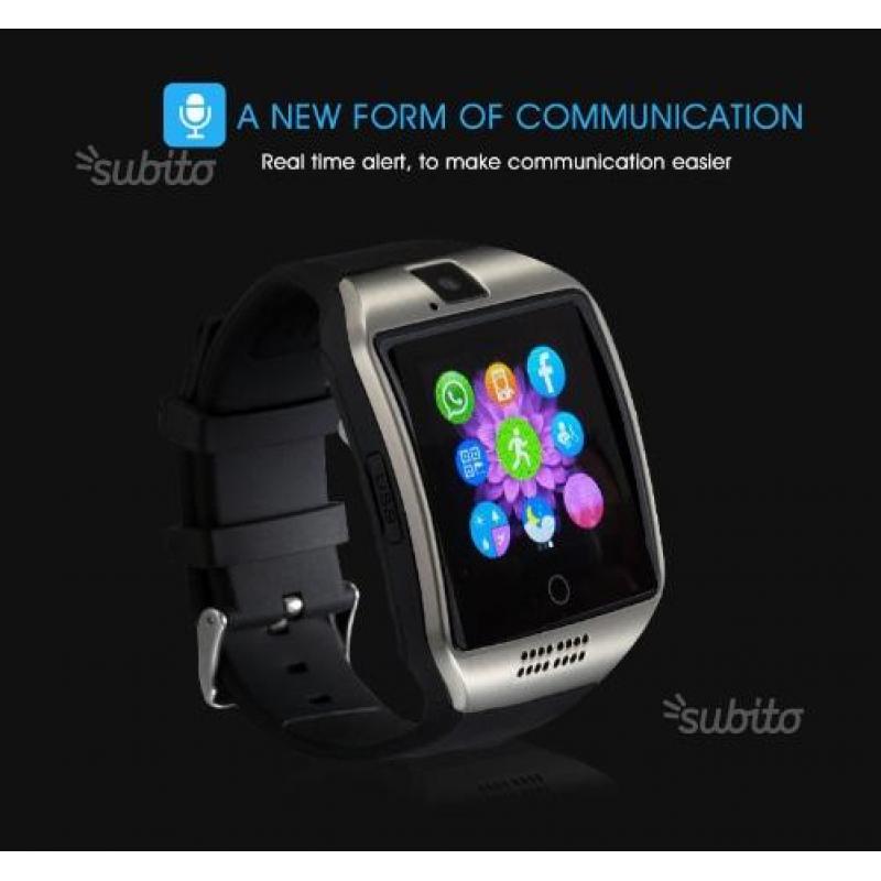 New Smart Watch con Design Curvo Sim Slot Micro SD