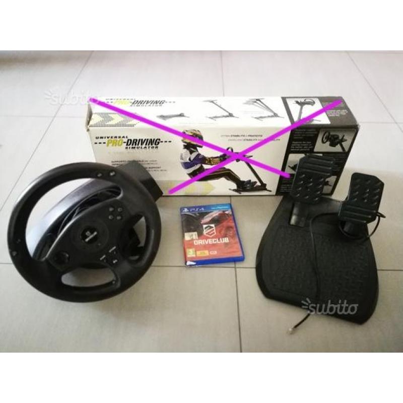 Volante thrustmaster t80 PS4 PS3   gioco