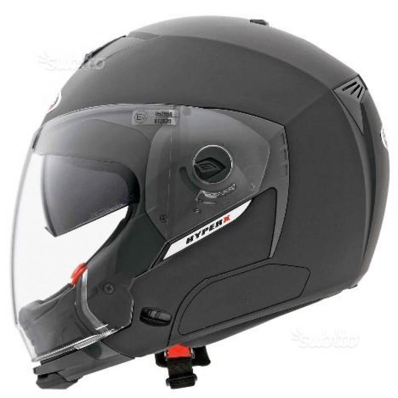 Casco caberg hyperx nuovo con mentonierastaccabile