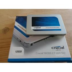 Ssd crucial BX300 2.5 pollici 120gb