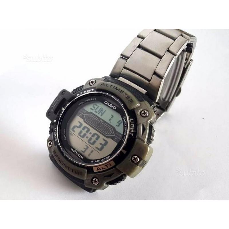 Orologio Casio PRO TREK vintage altimetro LCD