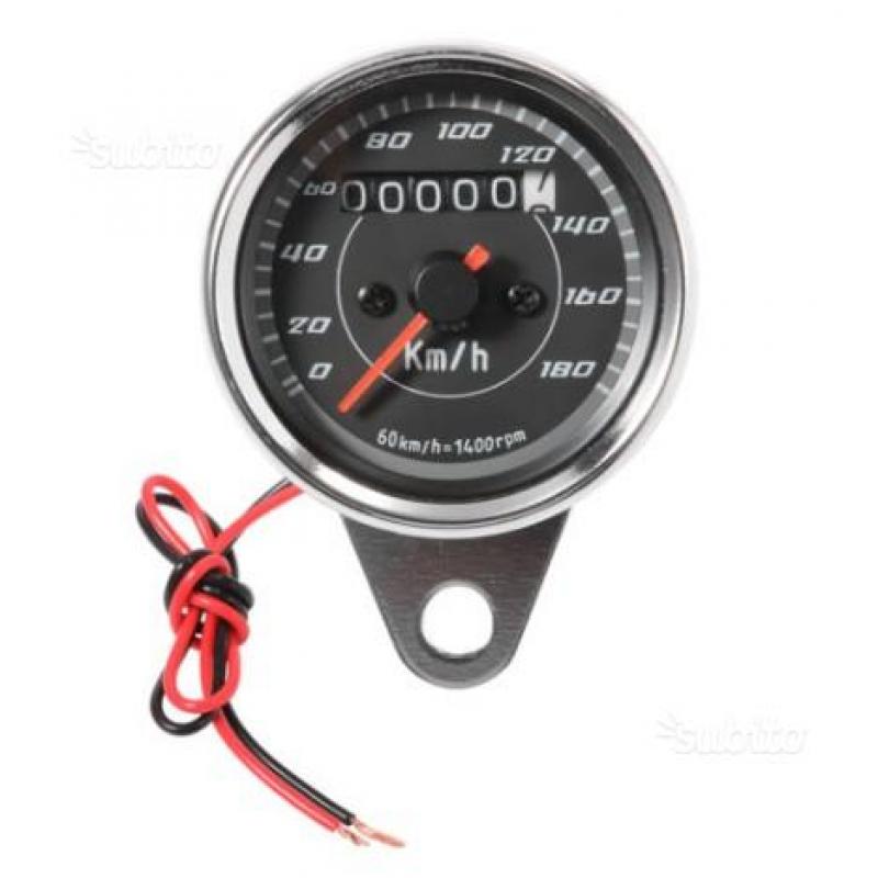 Mini Contachilometri Meccanico Speedometer Cafe Ra